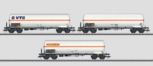 Märklin 48486 SNCF Pressurized Gas Tank Car Set