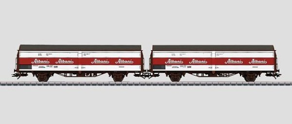 Märklin 48370 DSB Sliding Wall Boxcar Set