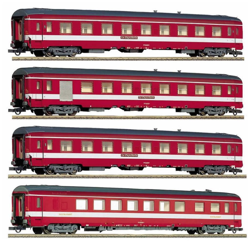 Roco 64046 Le Capitole 4 Wagon Set