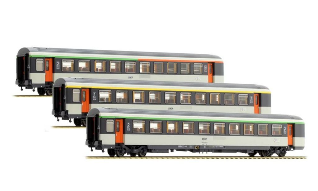 LS Models 40135 SNCF Corail Passenger Car Set