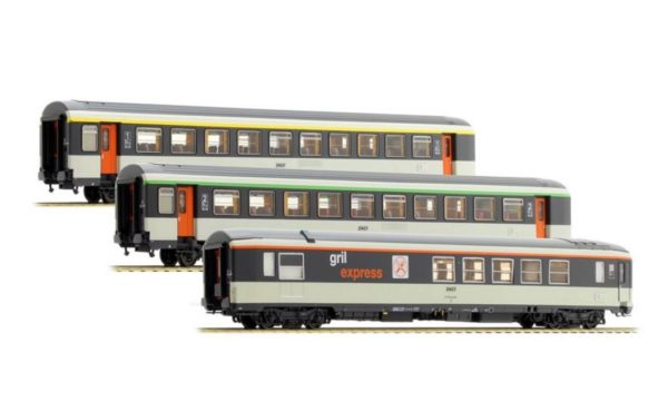 LS Models 40134 SNCF Corail Passenger Car Set