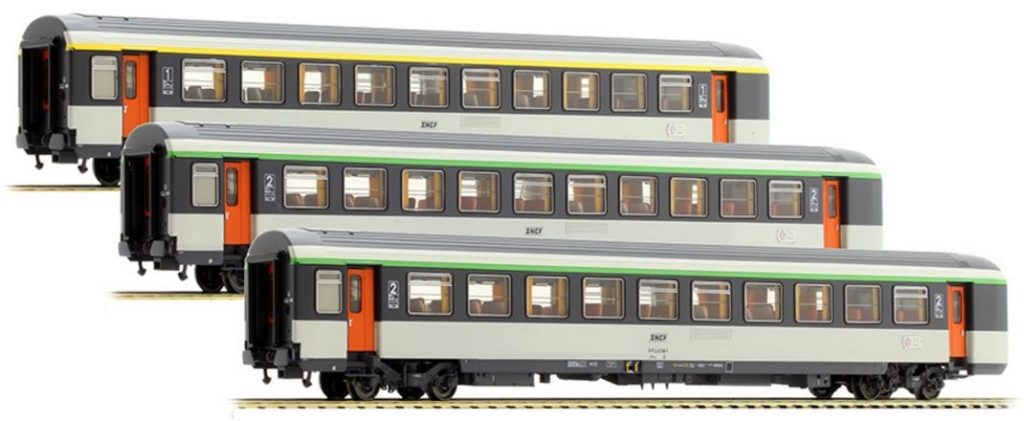 LS Models 40136 SNCF Corail Passenger Car Set