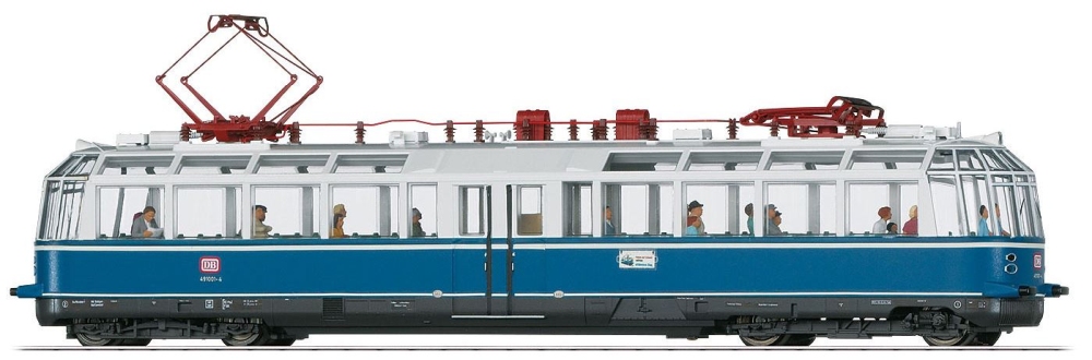Märklin 37584 Powered Observation Rail Car Class 491 Glass Train