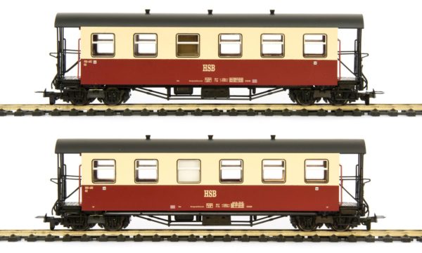 Tillig 13992 Two HSB Passenger Cars