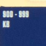 Tillig 501303 RoadNumber