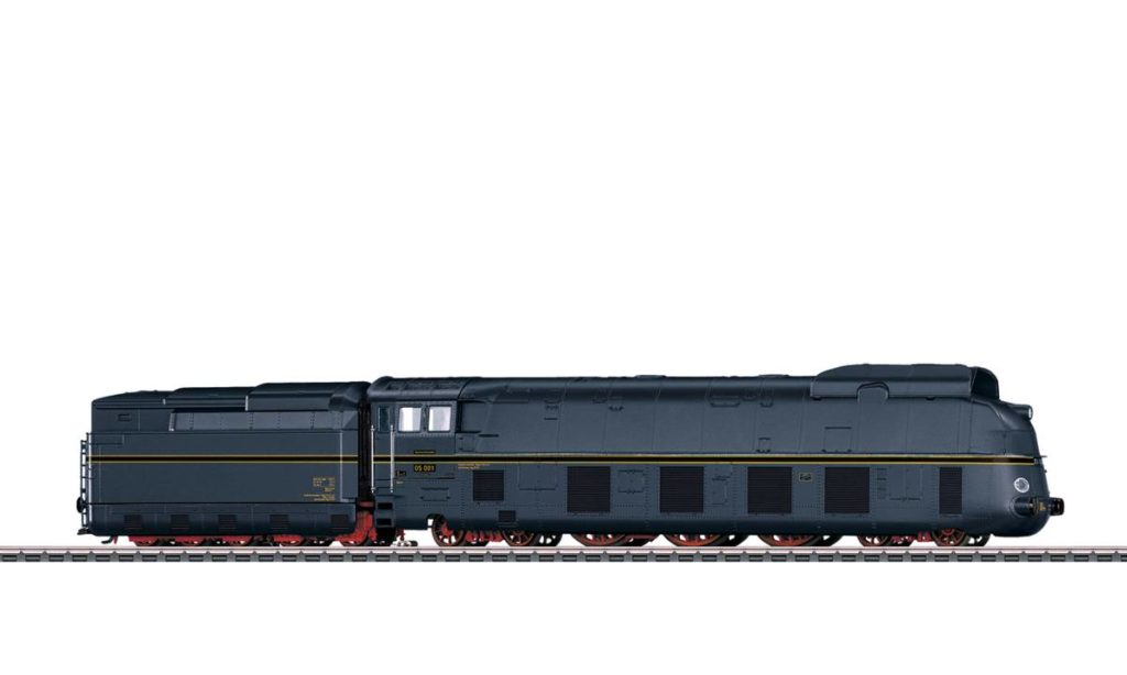 Märklin 39058 BR 05 Streamline Express Steam Locomotive with Tender