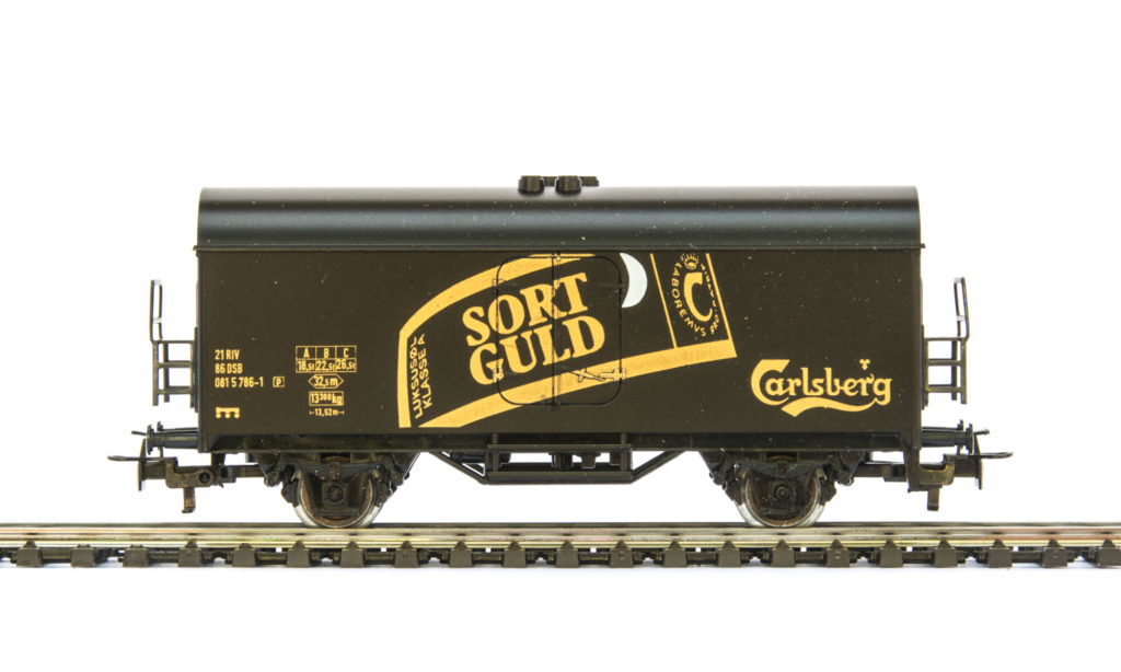 Märklin 4415 86070 Carlsberg Sort Guld Beer Wagon