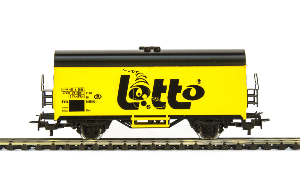 Märklin 4415 87725 Lotto Yellow Refrigerated Wagon