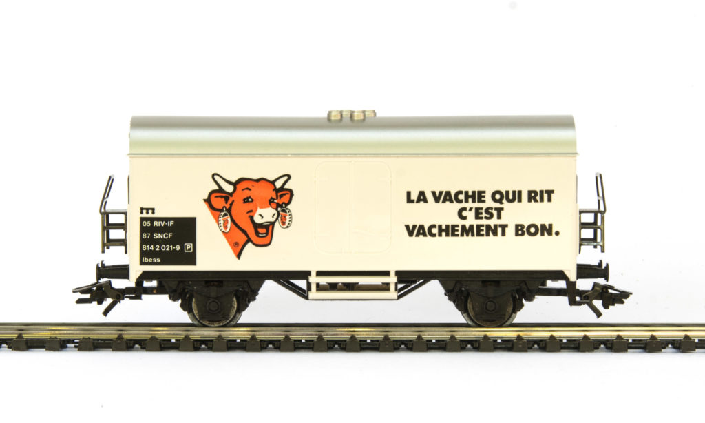 Märklin 4415 89747 La Vache qui Rit Refrigerated Wagon