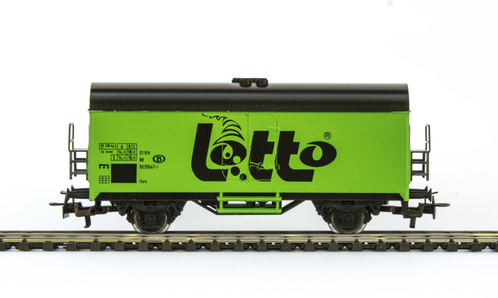 Märklin 4415 Lotto Green Refrigerated Wagon