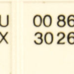 Marklin-4481 86709.RoadNumber