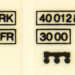 Marklin-4481 90734.RoadNumber