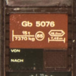 Bemo 2250 116.RoadNumber