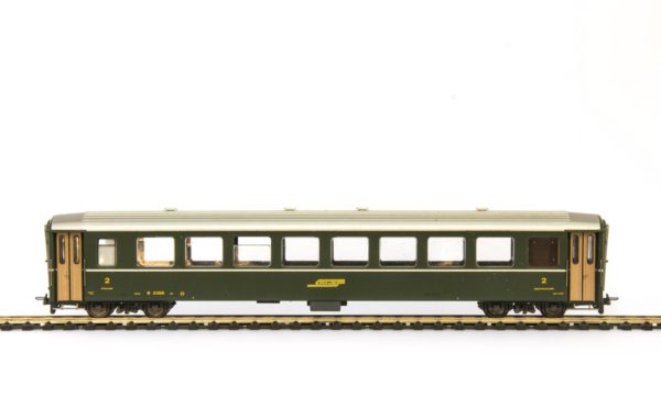 Bemo 3250 115 RhB 2nd Class Passenger Car