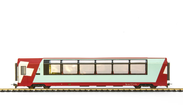 Bemo 3289 101 RhB Glacier Express 1st Class Passenger Car