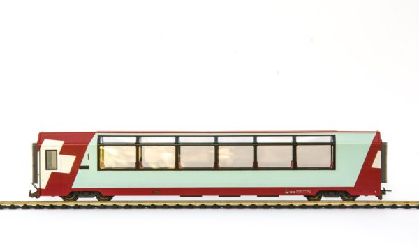 Bemo 3289 113 RhB Glacier Express 1st Class Passenger Car