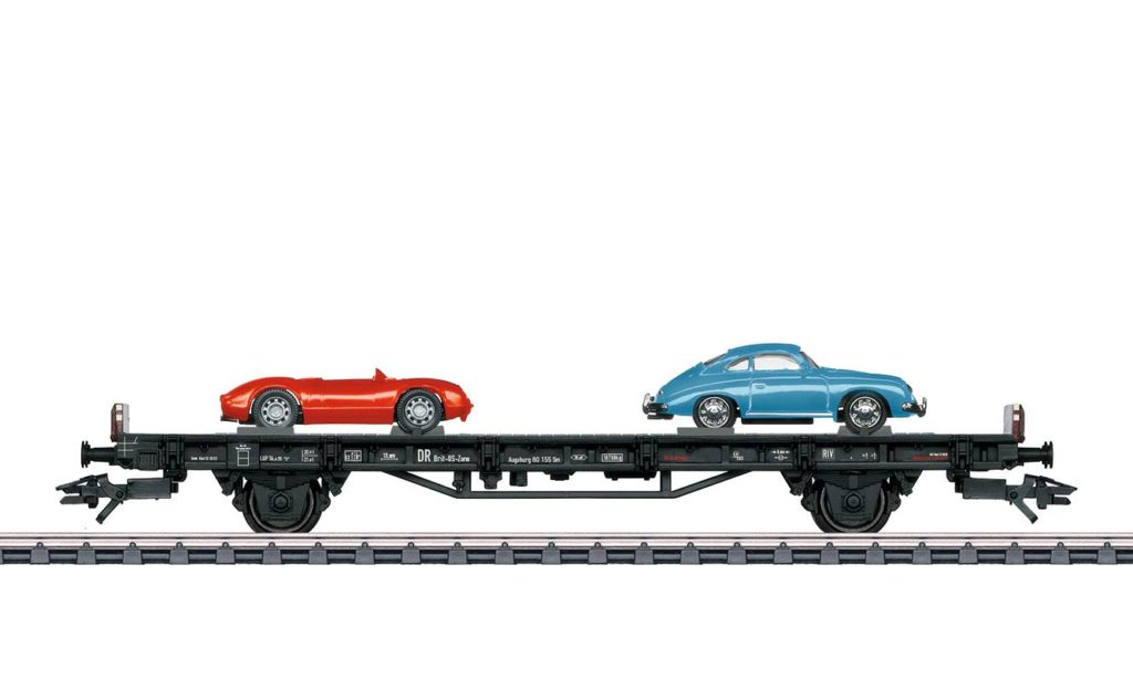 Märklin 45052 70 Years of Porsche Sports Cars 2 Auto Transport Car