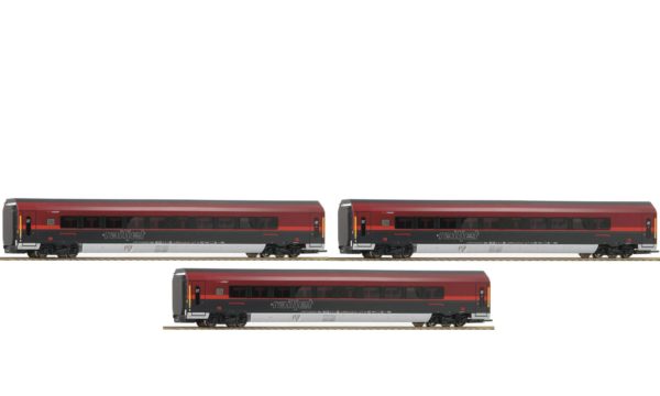 Roco 64193 3 Piece ÖBB Railjet Set