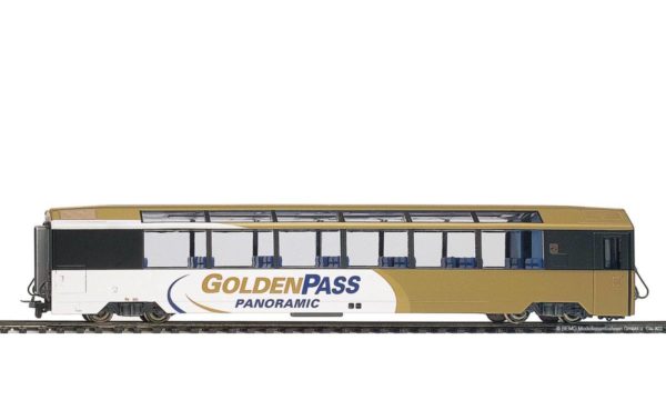 Bemo 3288 311 MOB Bs GoldenPass Panorama Wagon 2nd Class