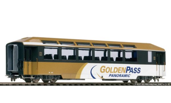 Bemo 3296 316 MOB Bs GoldenPass Panorama Wagon 2nd Class