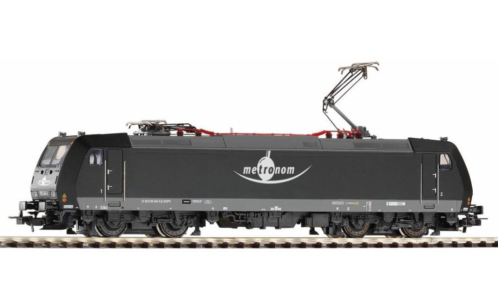 Piko 57835 BR 185 Metronom Black Electric Locomotive