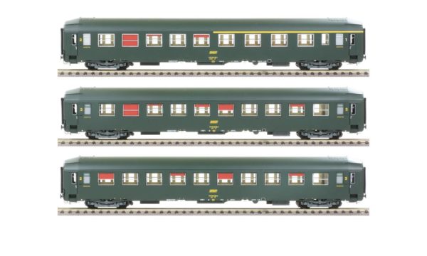 REE VB-185 UIC Couchette Passenger Car Set