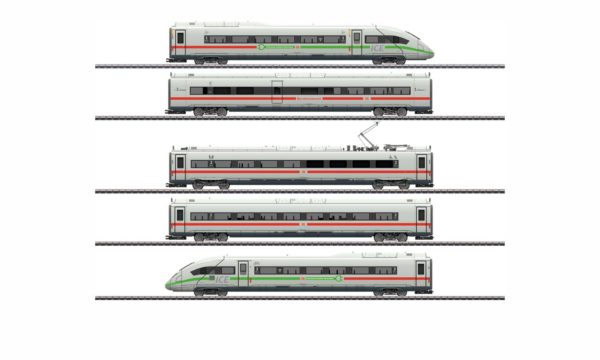 Märklin 39716 ICE 4 Powered Railcar with Green Stripe