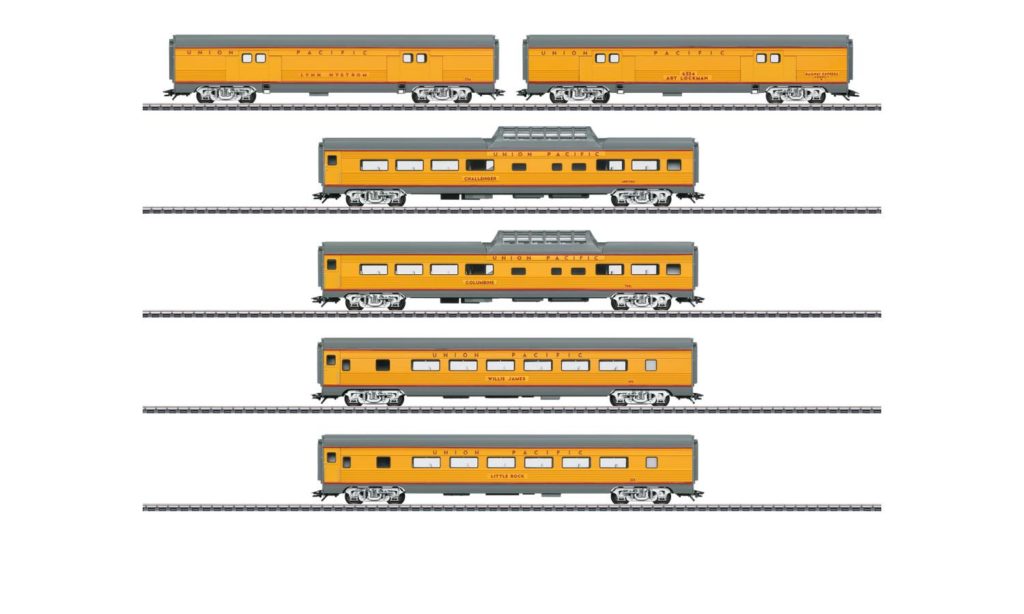 Märklin 43617 Union Pacific Passenger Car Set