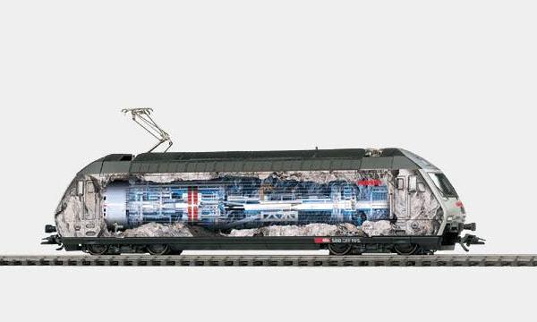 Märklin 39604 SBB Re 460 Tunnelbohr Electric Locomotive