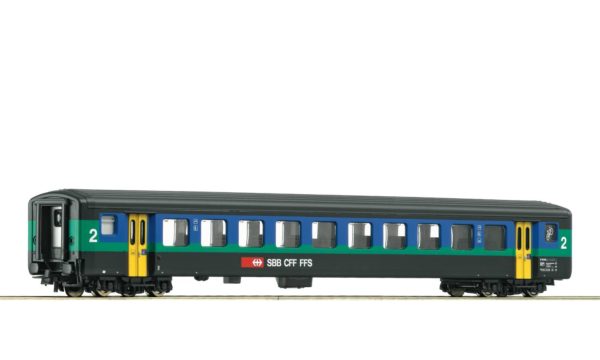 Roco 74566 SBB Papagei 2nd Class Passenger Car