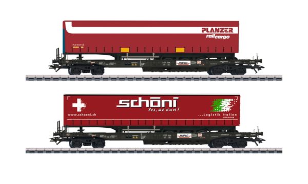 Märklin 47115 Deep Well Flat Car Set