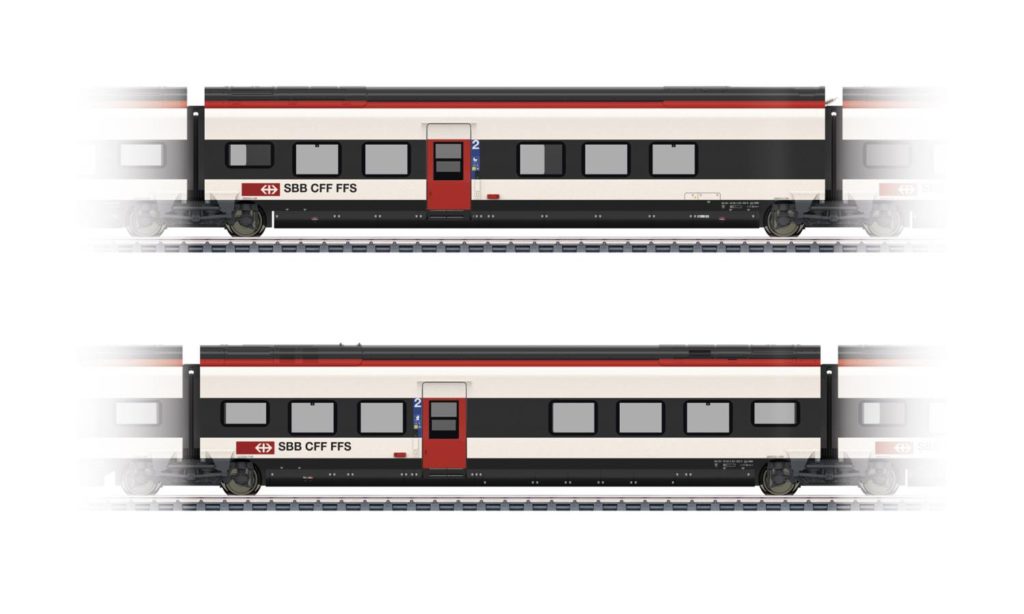 Märklin 43462 Add-On Car Set 2 for the RABe 501